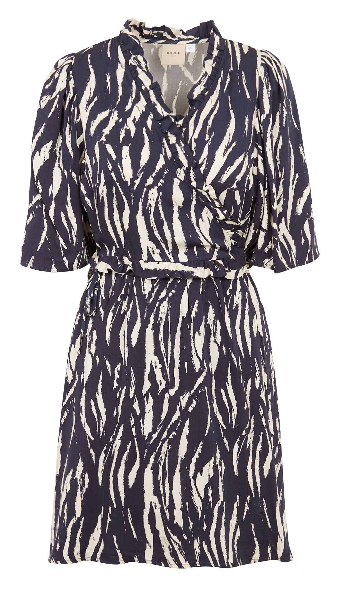 Robe portefeuille cintrée  VILA Beige