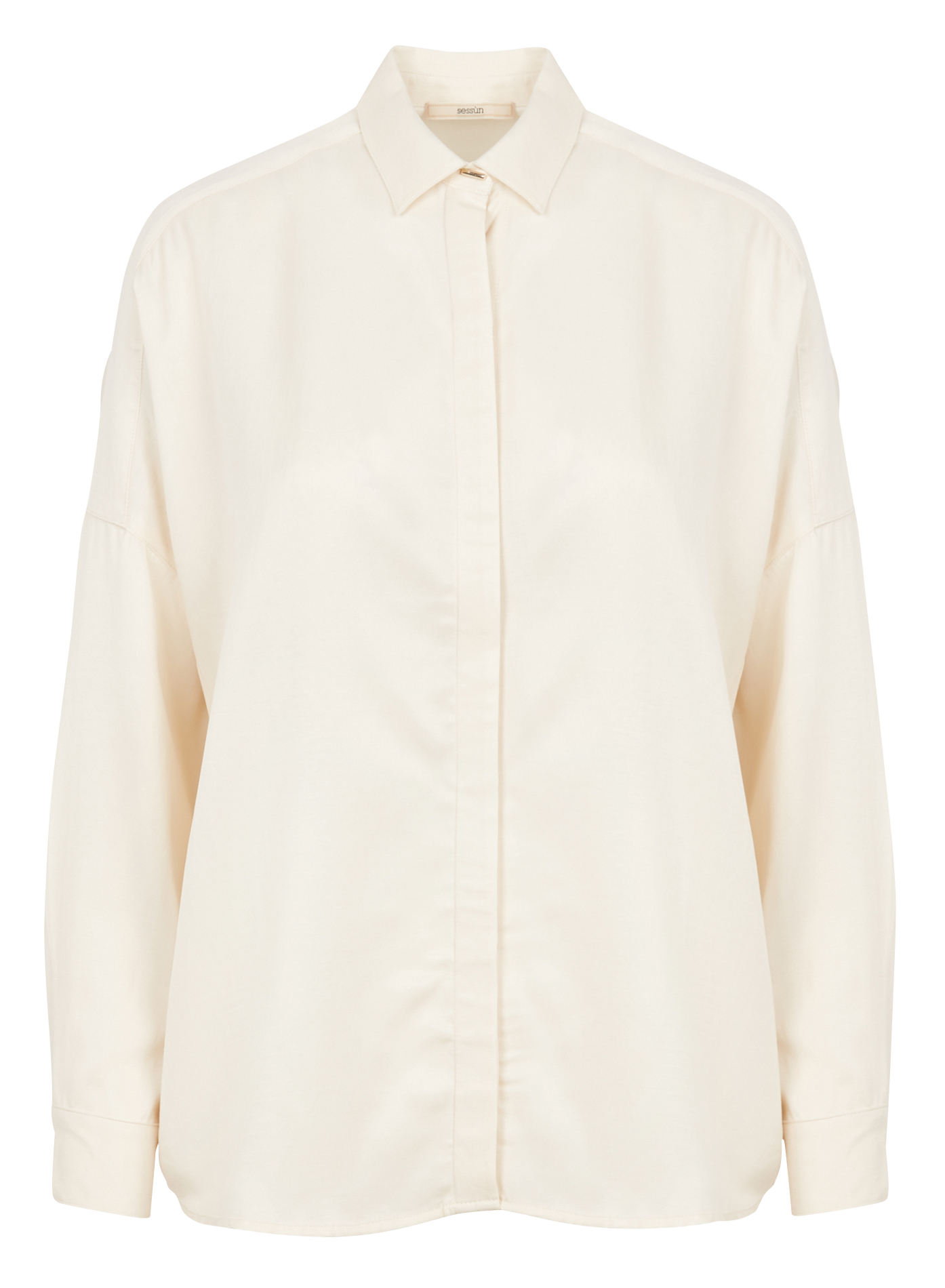 Chemise col classique SESSUN Beige