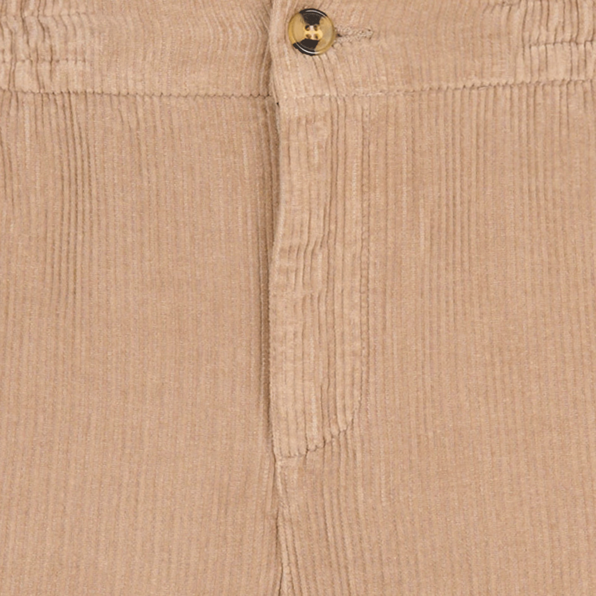Corduroy carrot pants FAGUO Beige
