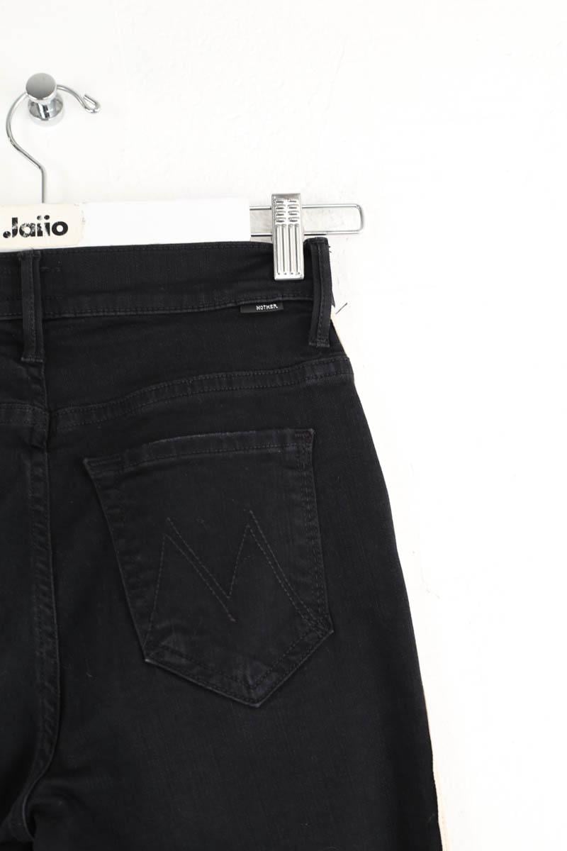 Cotton skinny jeans MOTHER - Seconde Main Black