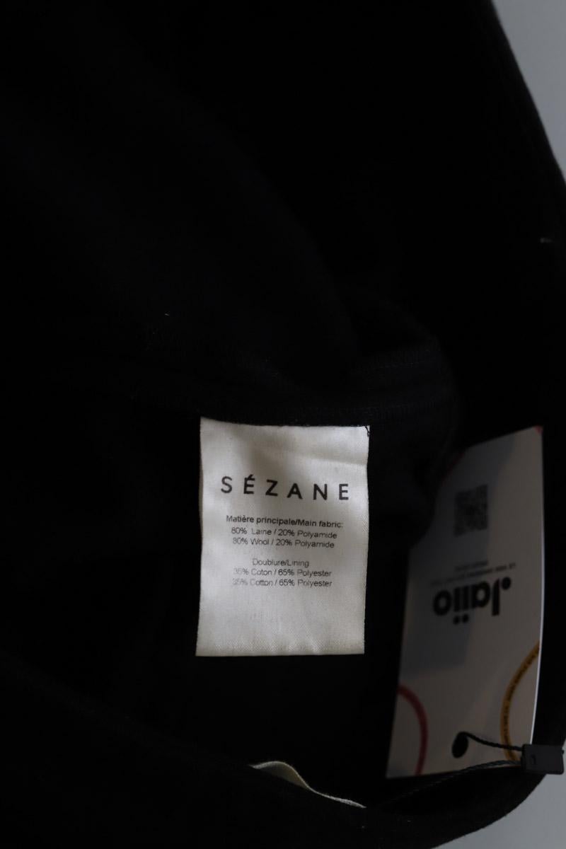 Wool mini shorts SEZANE - Seconde main Black