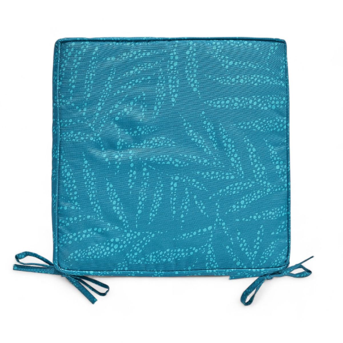 Printed chair cushion TODAY LINGE DE MAISON Blue