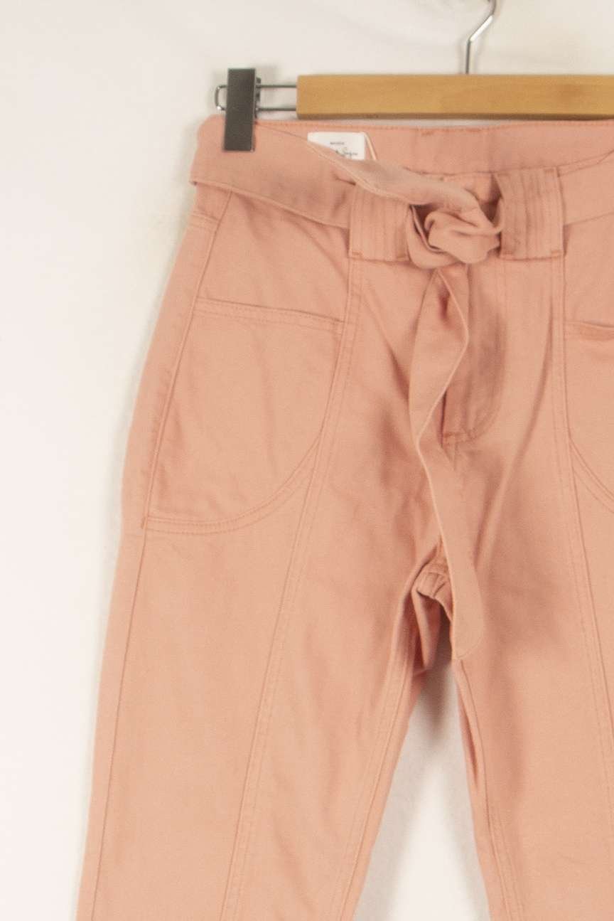 Cropped slim jeans with studs MAISON STELLA & SUZIE - Seconde main Pink