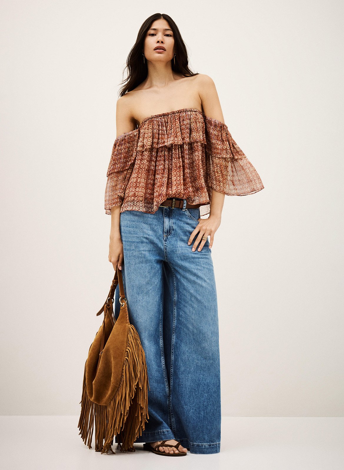 Printed top BA&SH Pink