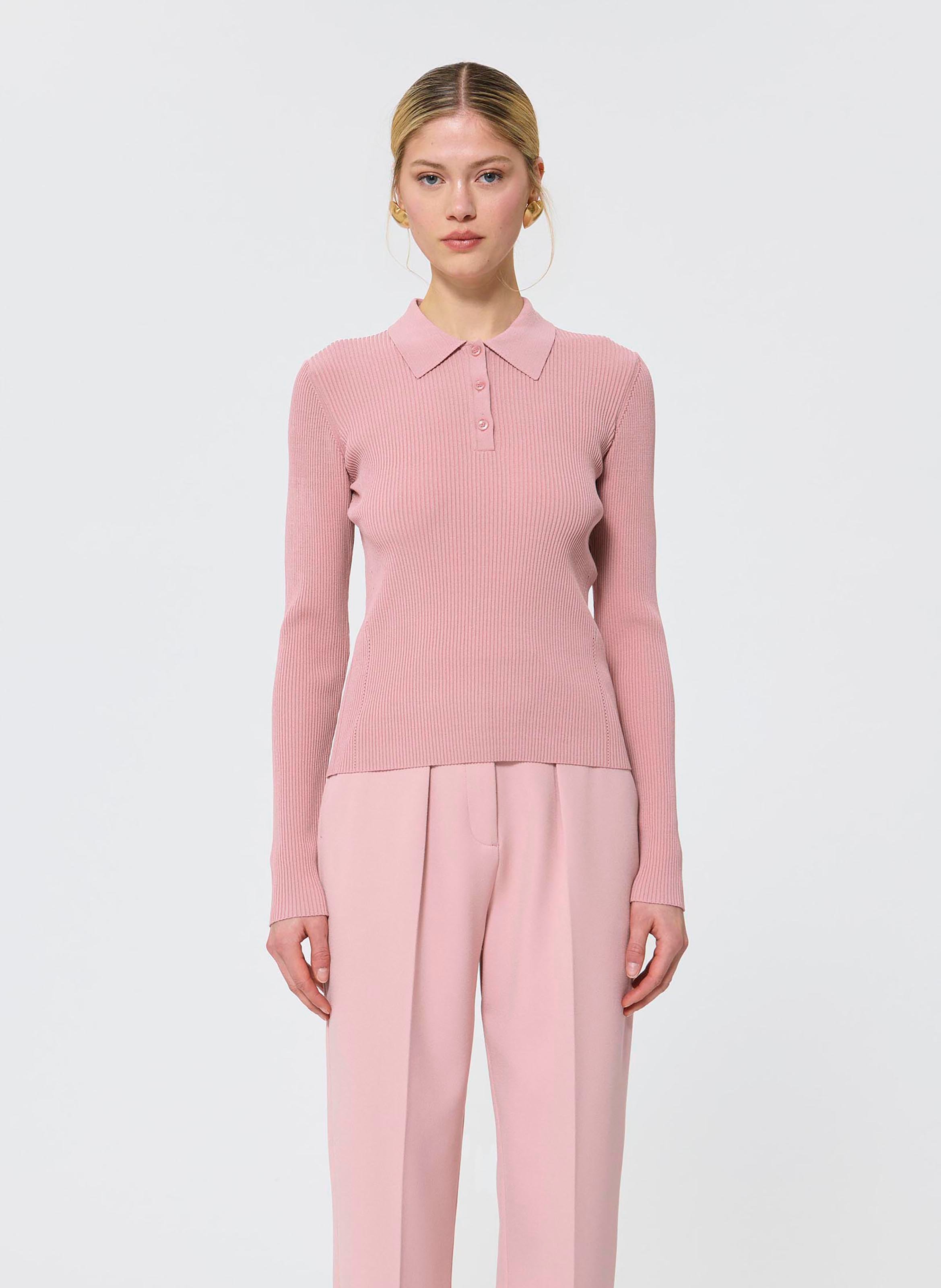 Pull col classique  TARA JARMON Beige