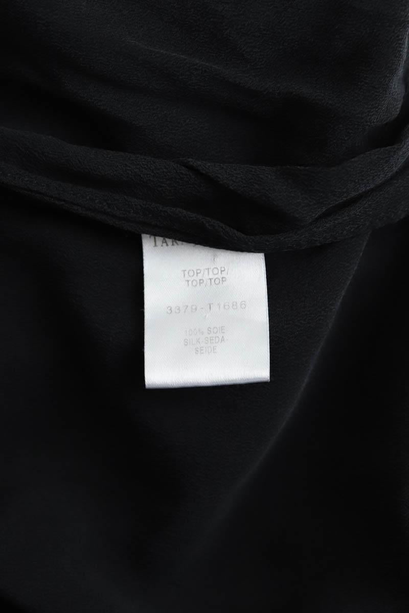 Silk blouse TARA JARMON - Seconde Main Black