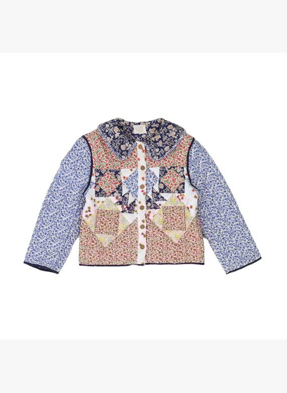 Blue kids jacket 10 years Blue Louise misha seconde main