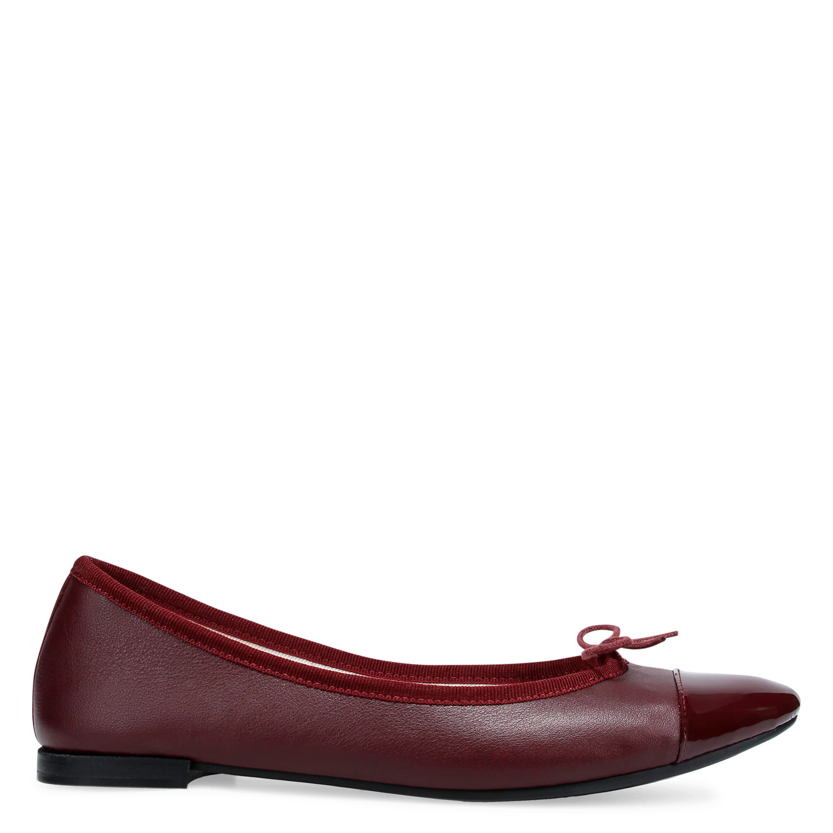 Ballerines en cuir REPETTO Rouge