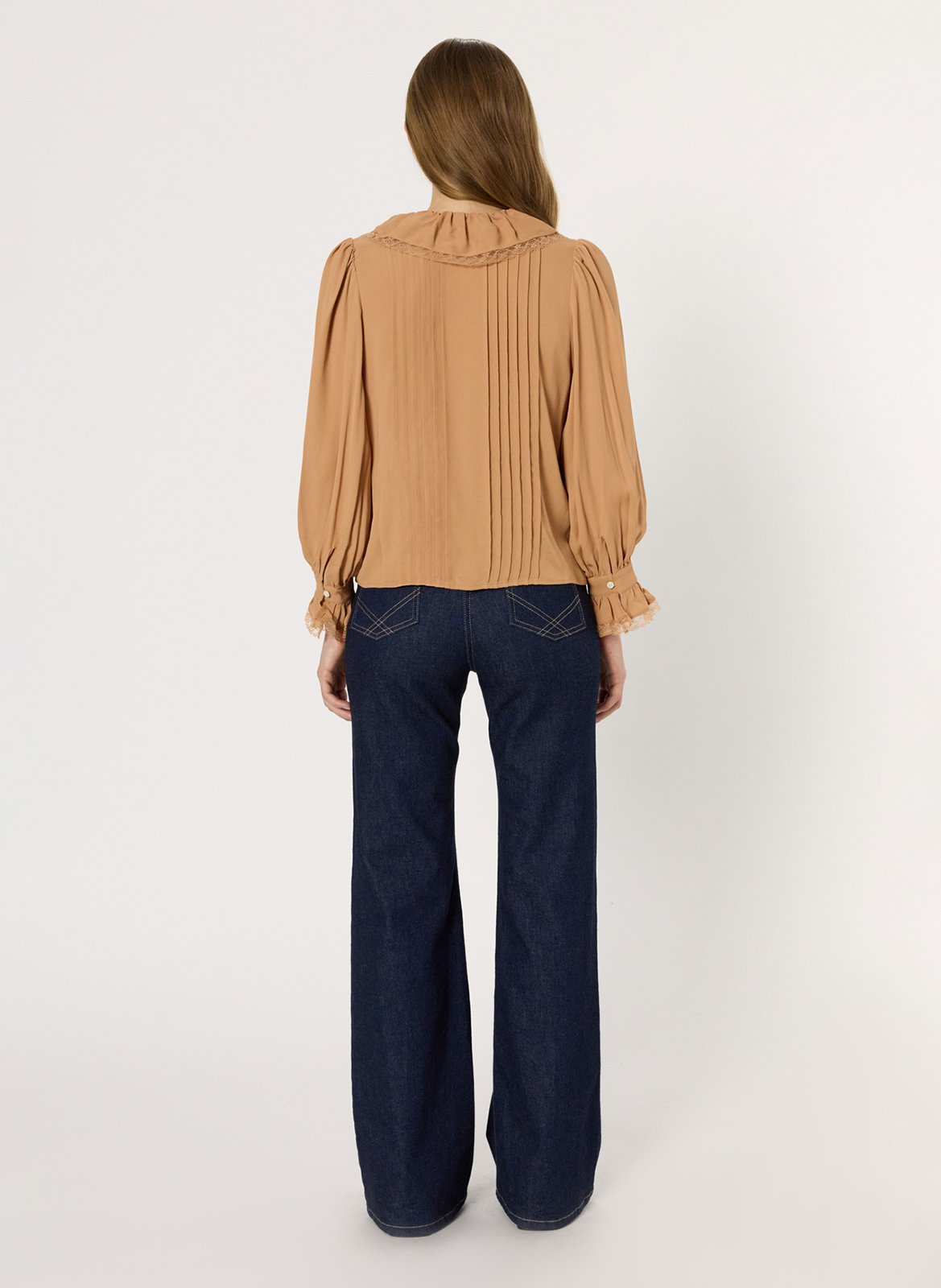 Blouse col v  GERARD DAREL Orange