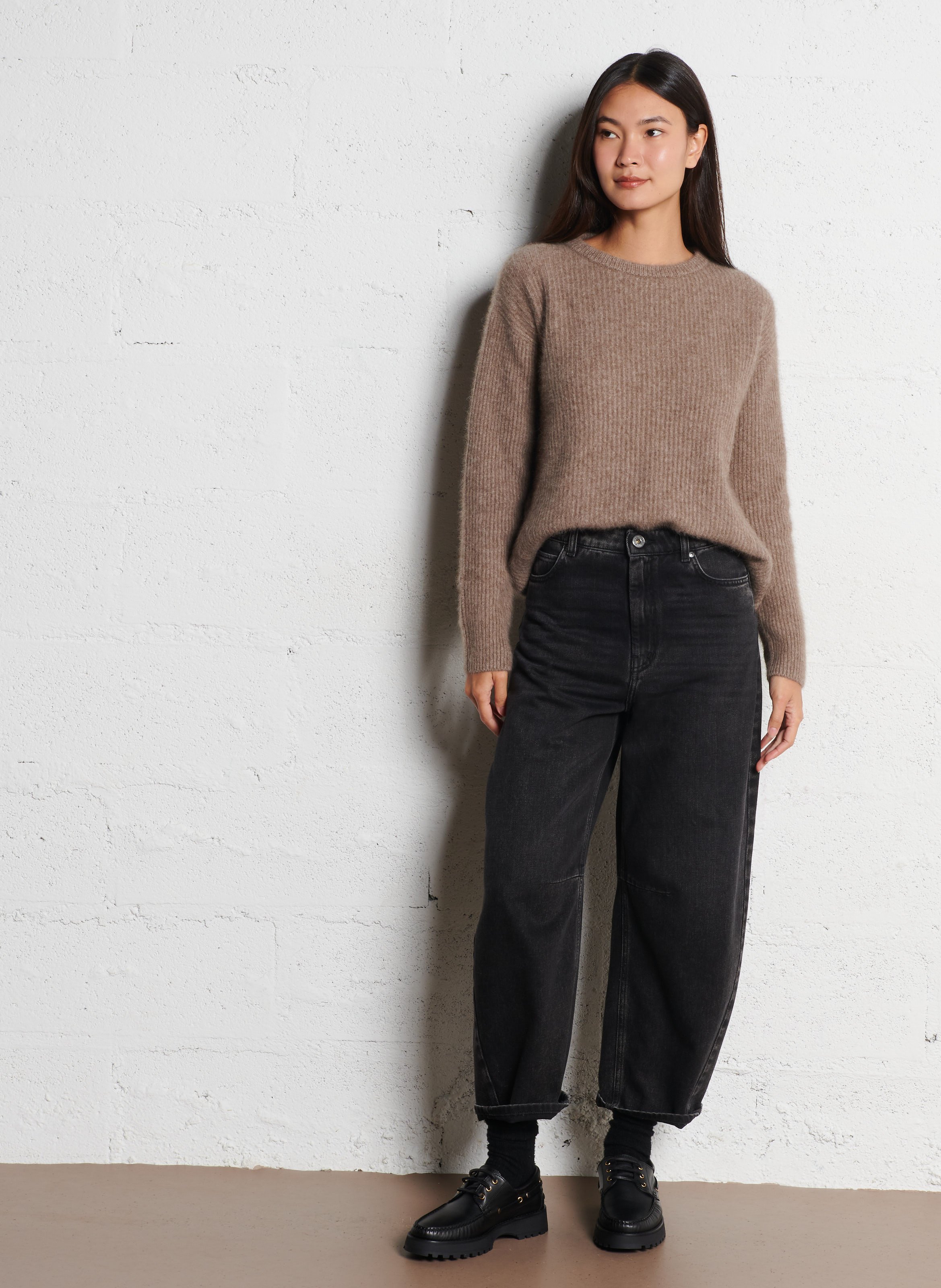 Cropped jeans MAX MARA WEEK END Black