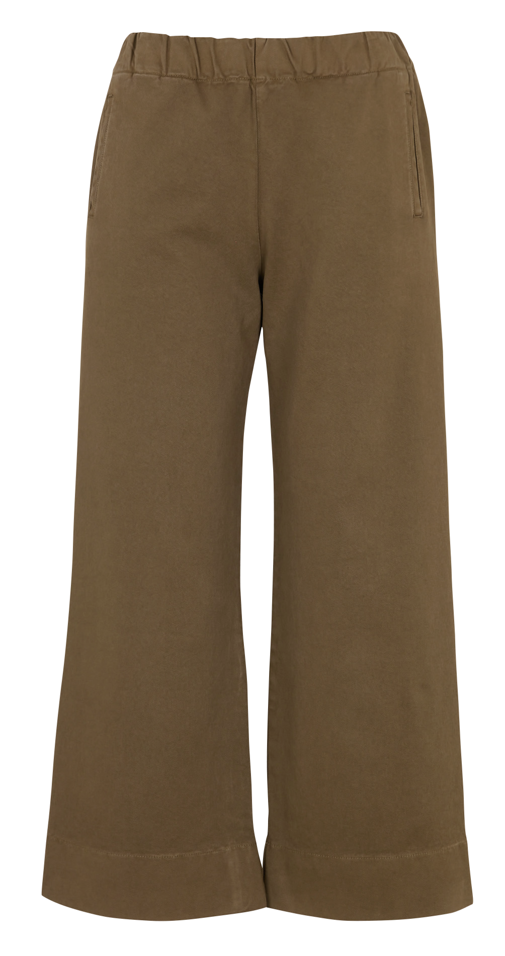 Pantalon large en coton mélangé HOD PARIS Vert