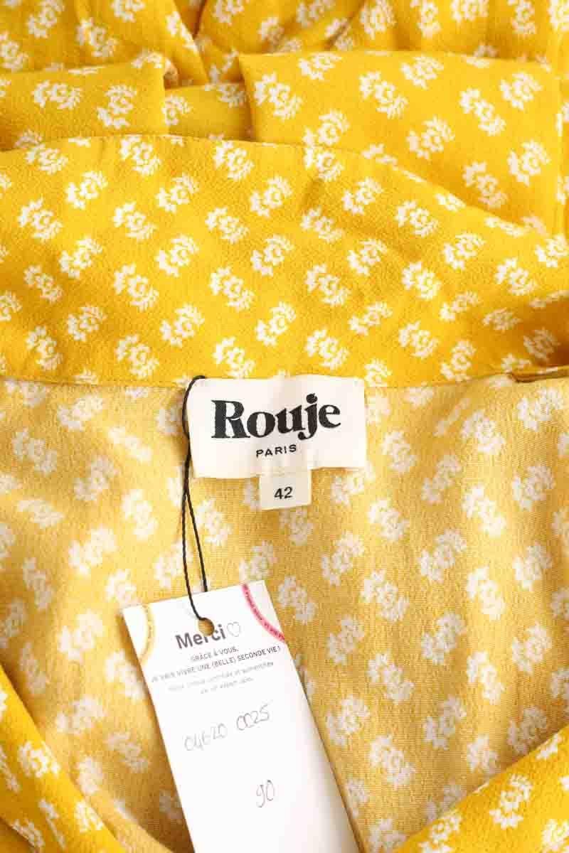 Dress ROUJE - Seconde Main Yellow