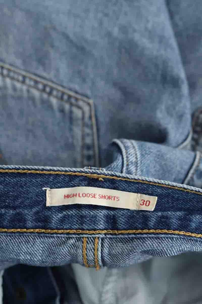 Mini shorts LEVI'S - Seconde main Blue