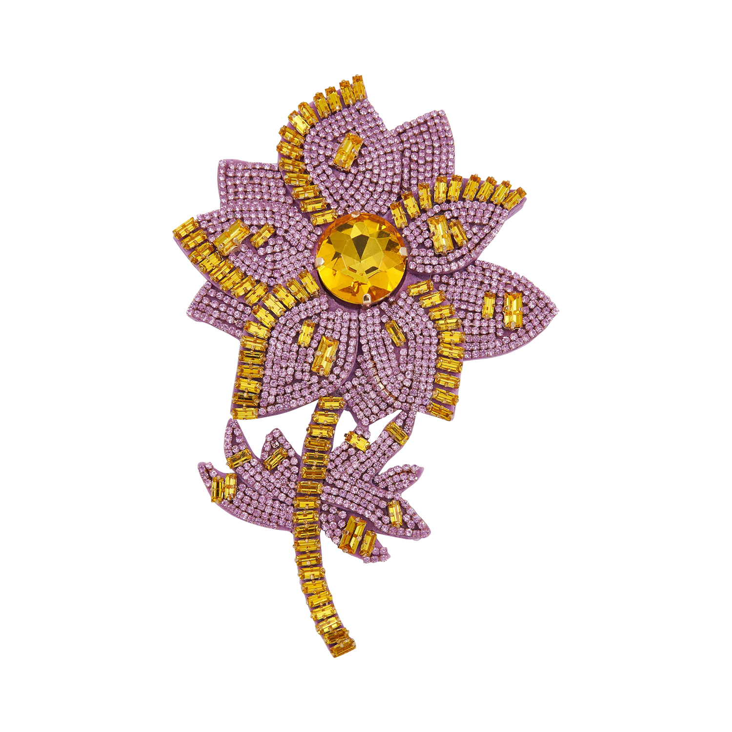 Broche Blumen mit Strass ESSENTIEL ANTWERP