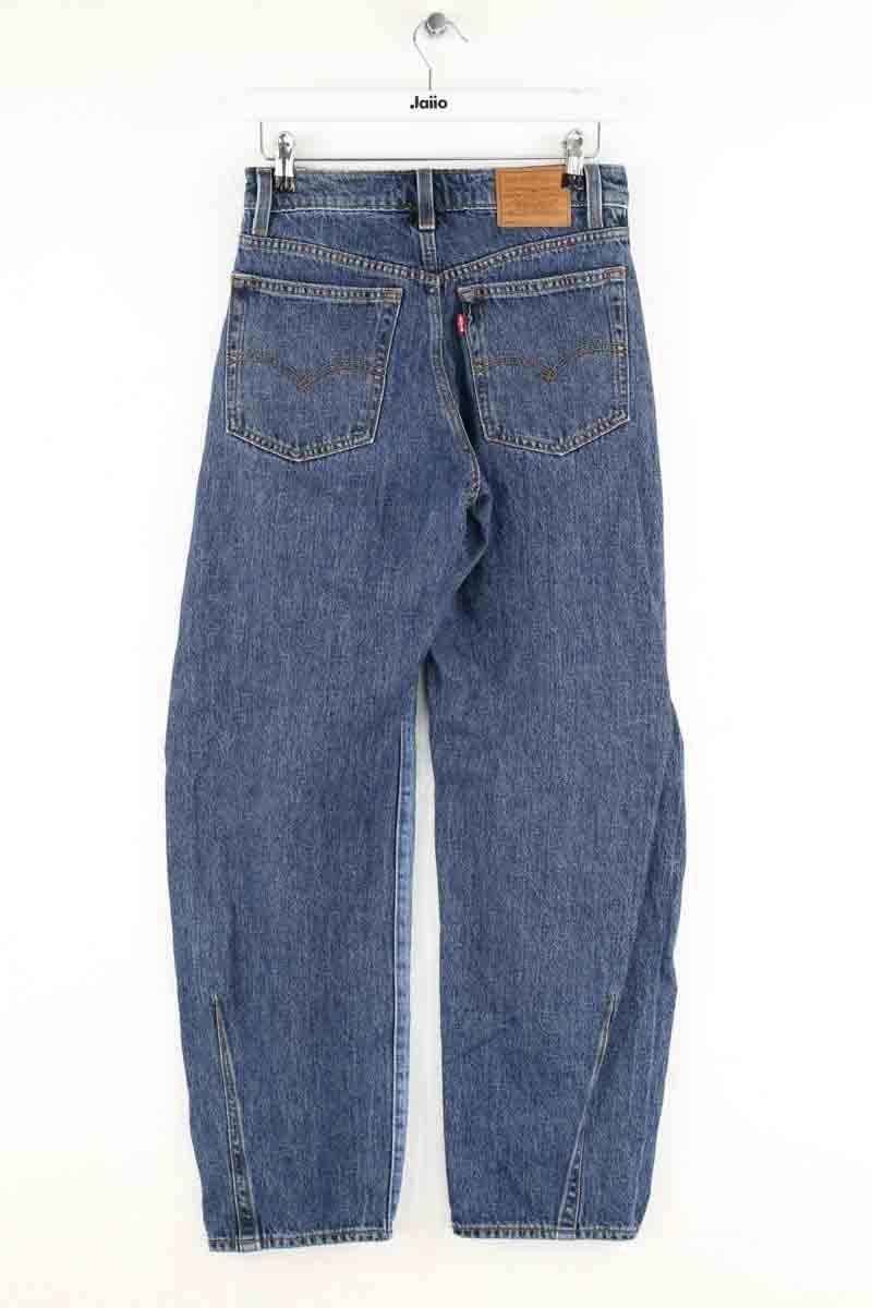 Cropped slim jeans with studs LEVI'S - Seconde main Blue
