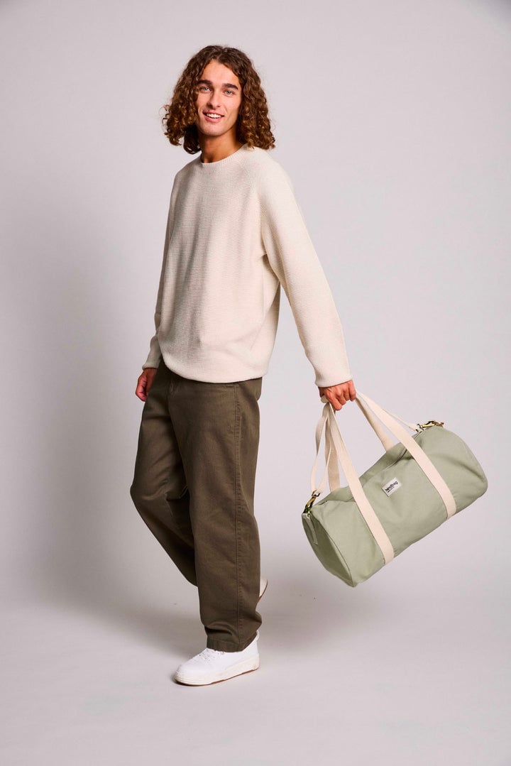 Cotton weekend bag HINDBAG Green