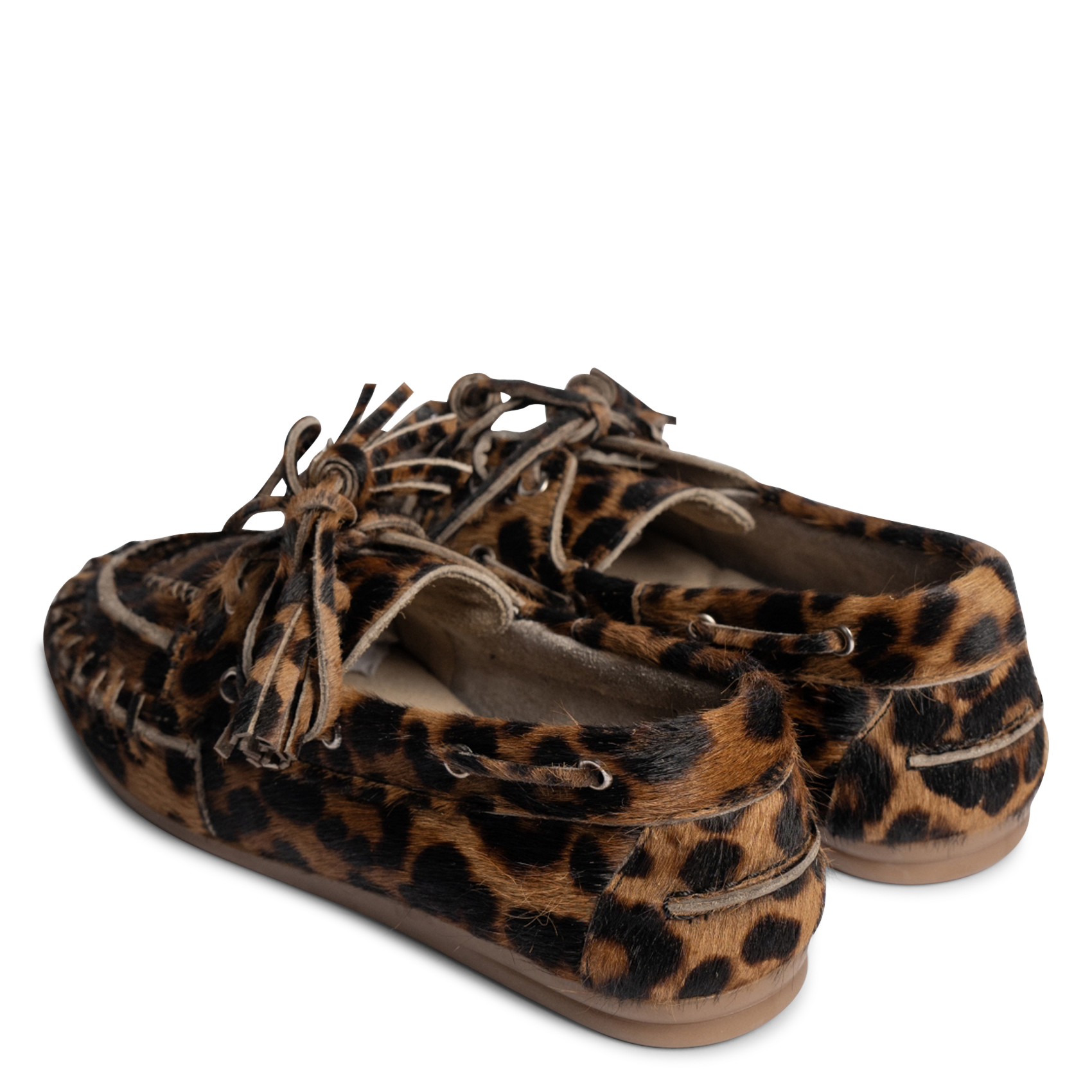 Segelschuhe aus Leder POSA Braun