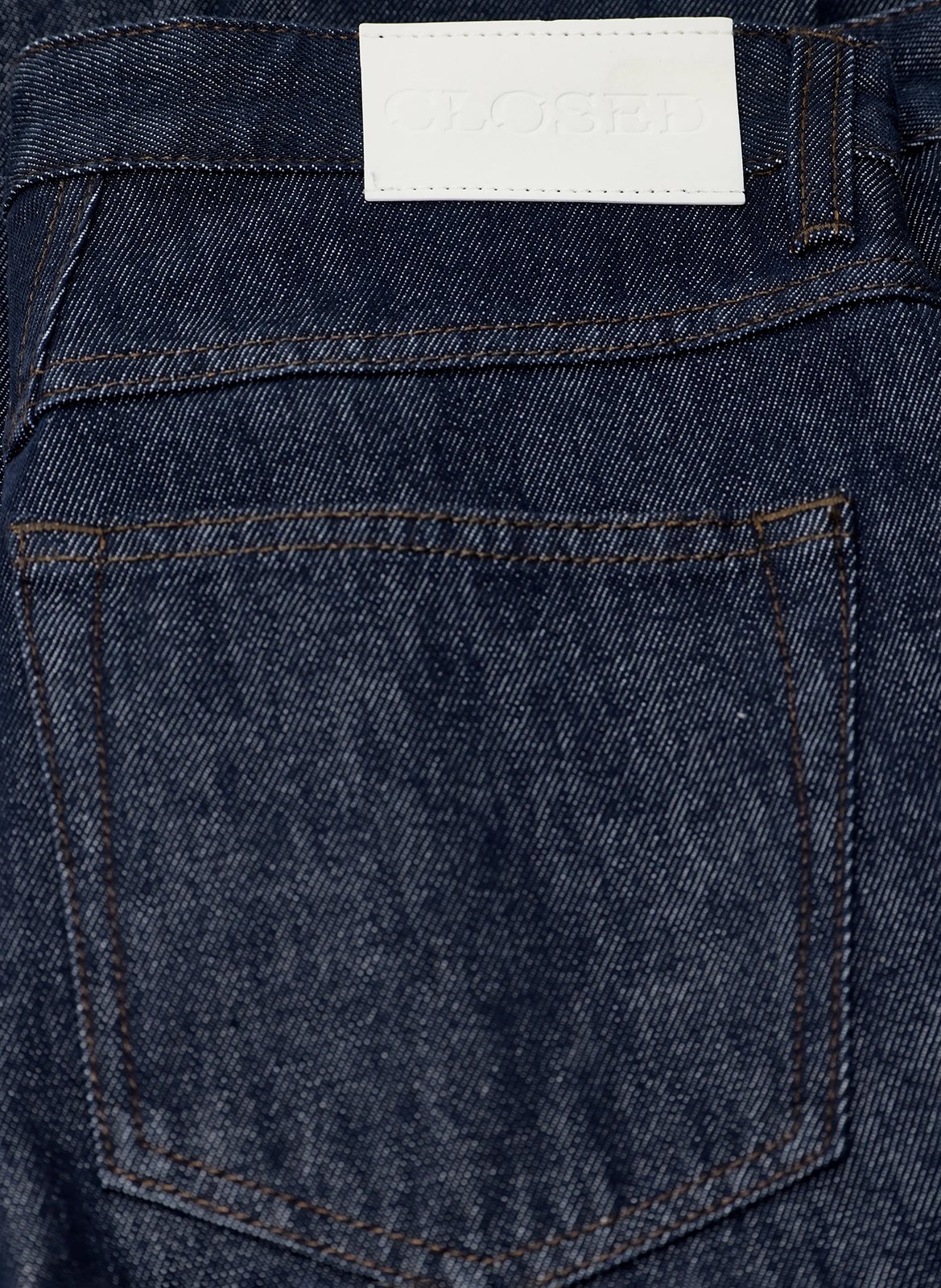 Jean large en coton CLOSED Bleu