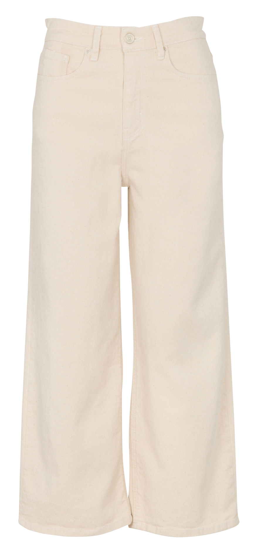 Wijde jeans - katoenblend SUD EXPRESS Beige