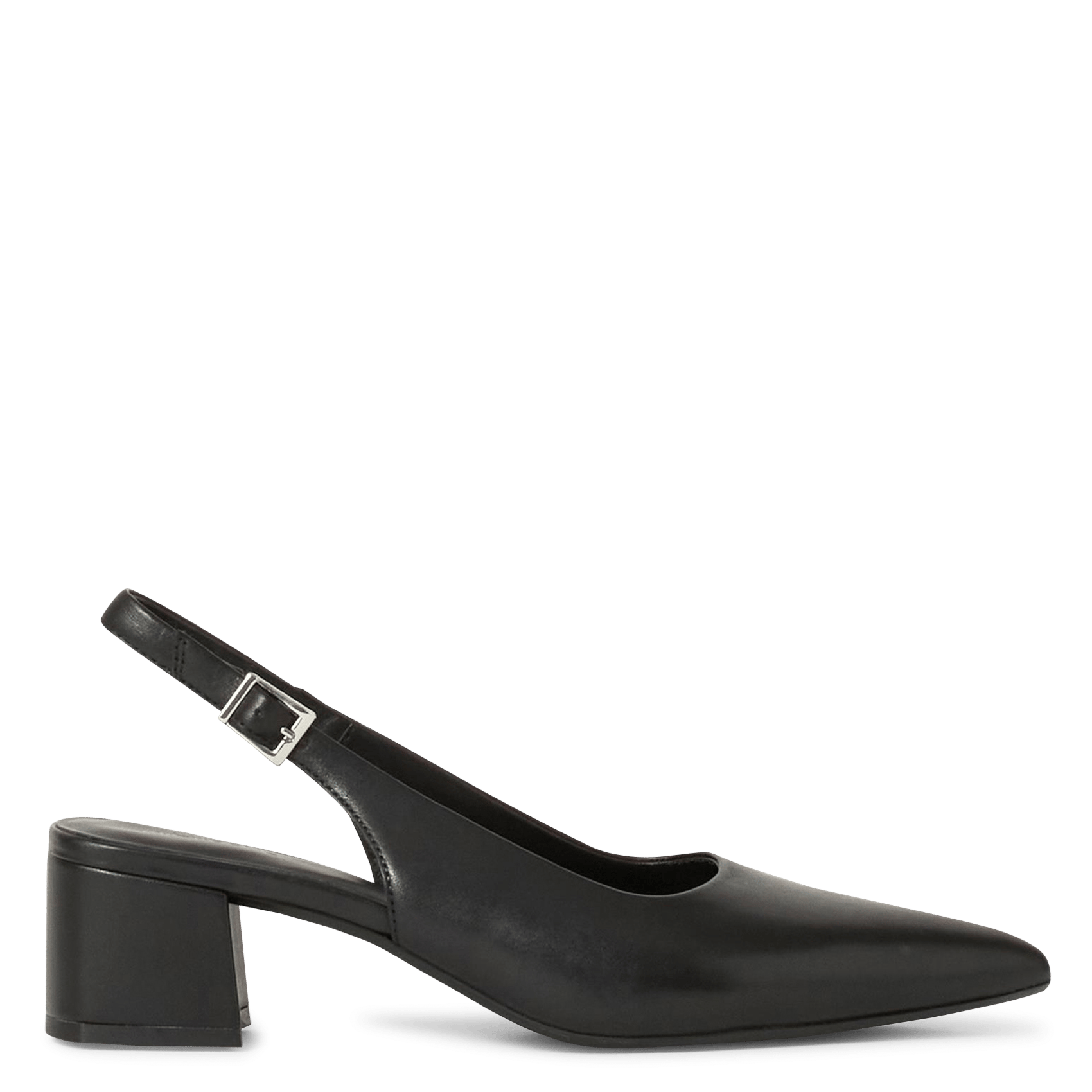 Sandales à talons en cuir VAGABOND Noir