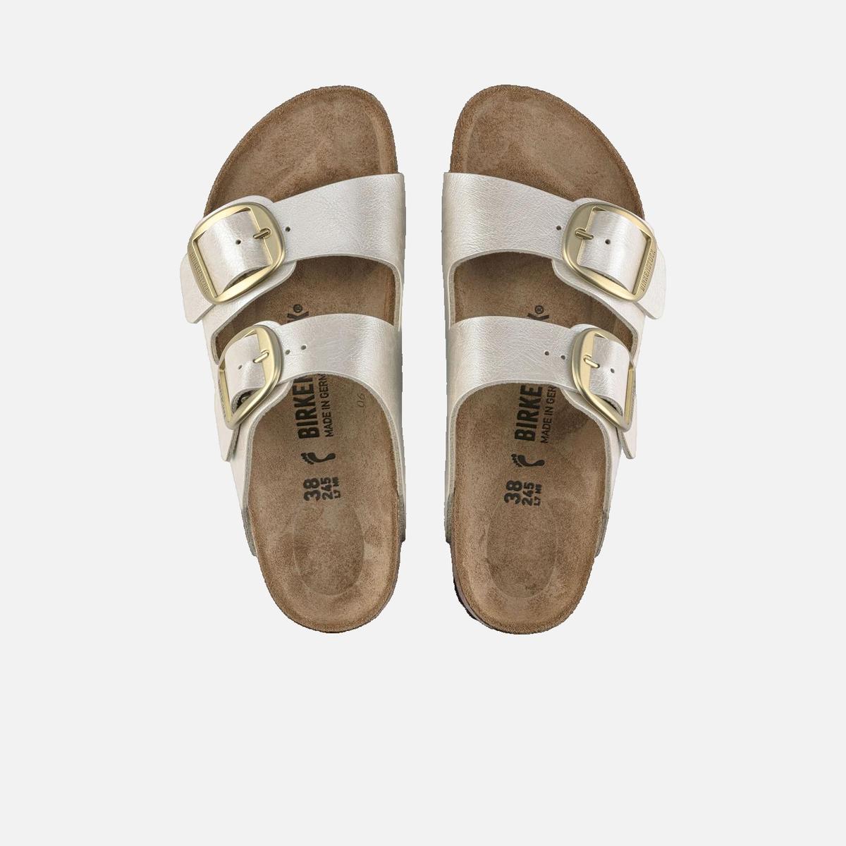 Arizona flat sandals BIRKENSTOCK White