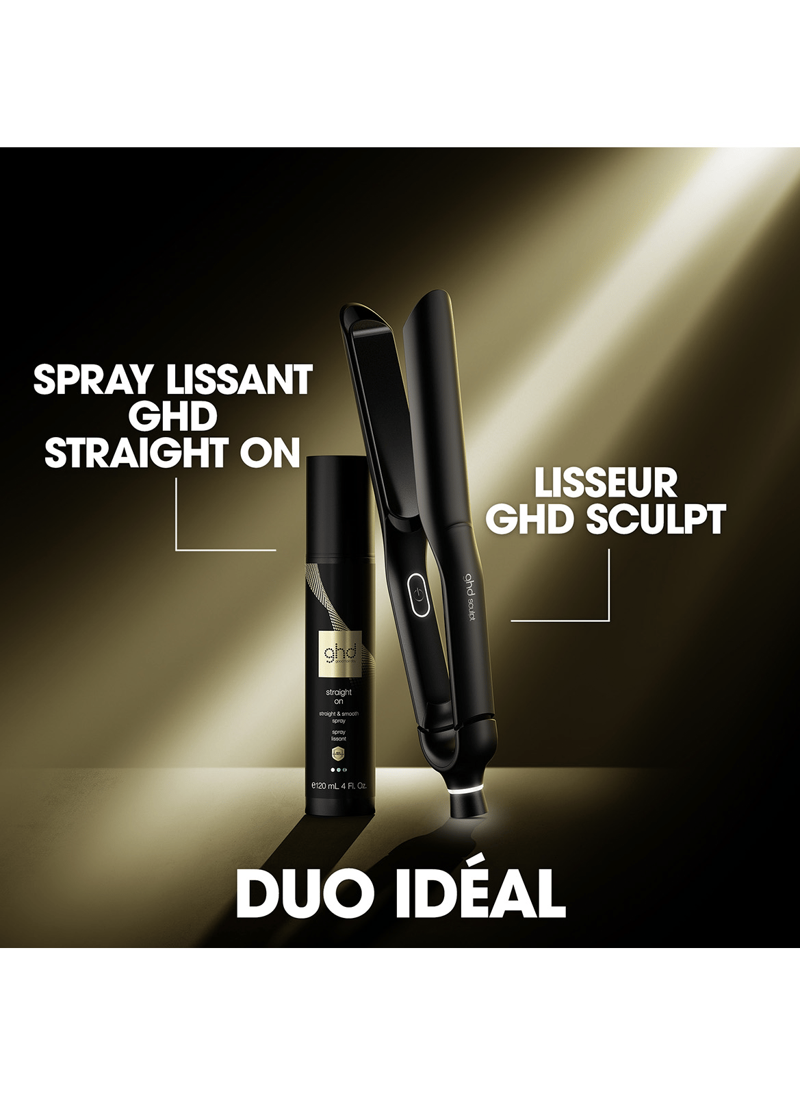 ghd Interactive Sculpt Hair Straightener GHD Noir