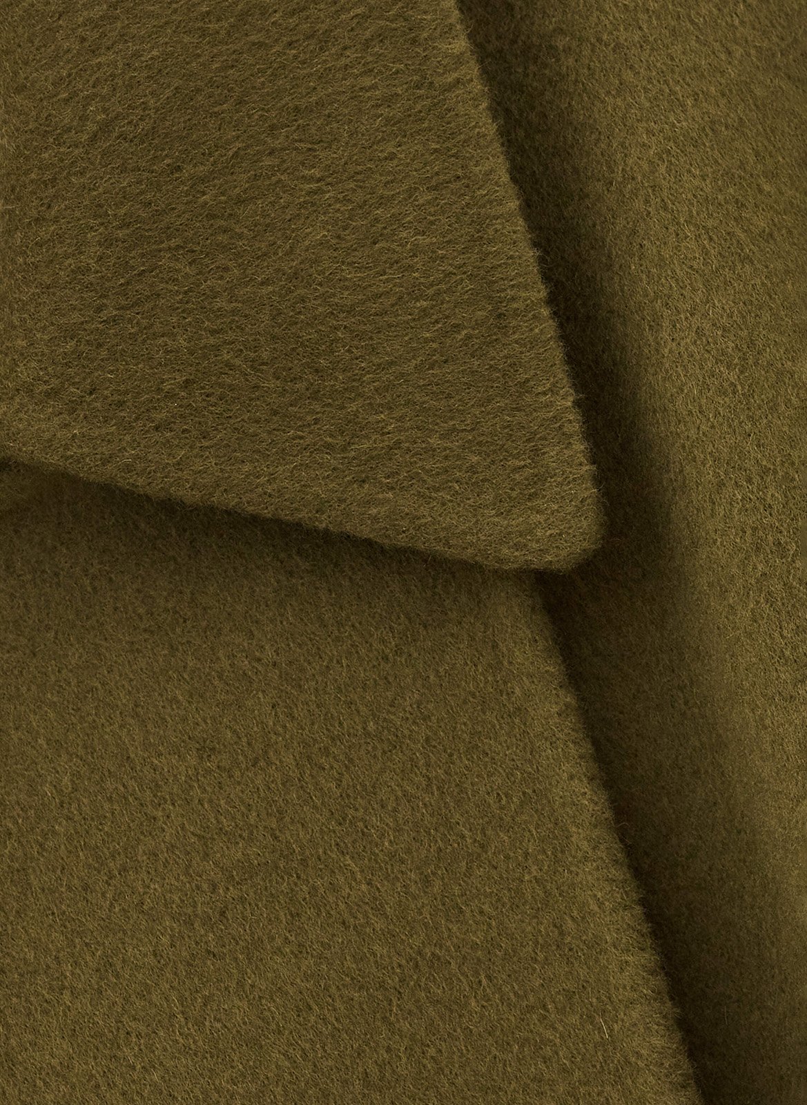Taillierter Mantel aus Wollmischung BA&SH Khaki