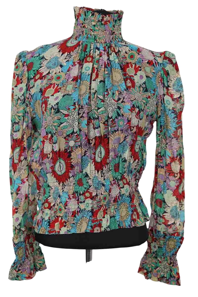 Blouse LAURENCE BRAS - Seconde Main Multicolored