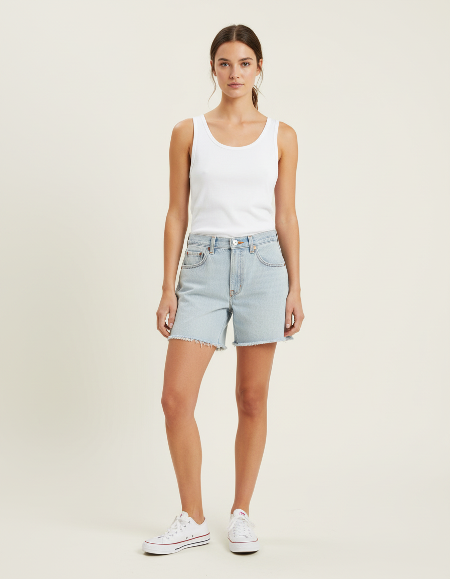 Denim shorts LEVI'S - Seconde main Blue
