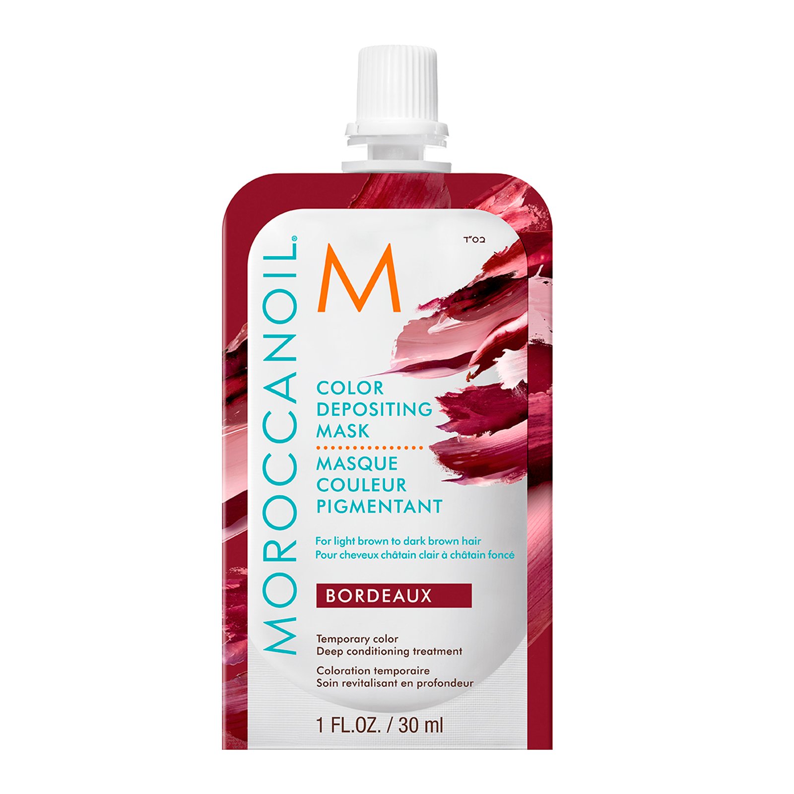 BORDEAUX COLOR DEPOSITING MASK MOROCCANOIL No color
