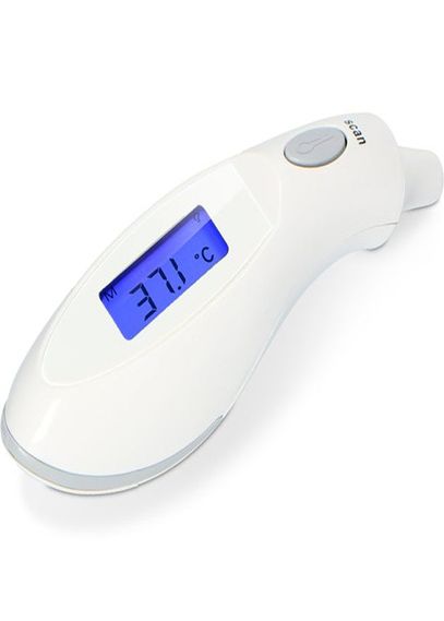 Thermomètre Auriculaire à Infrarouge Blanc Alecto - Enfant