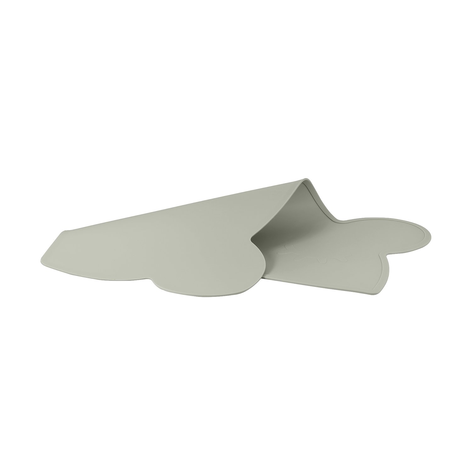 Set de table en forme d’ours en silicone KINDSGUT Gris
