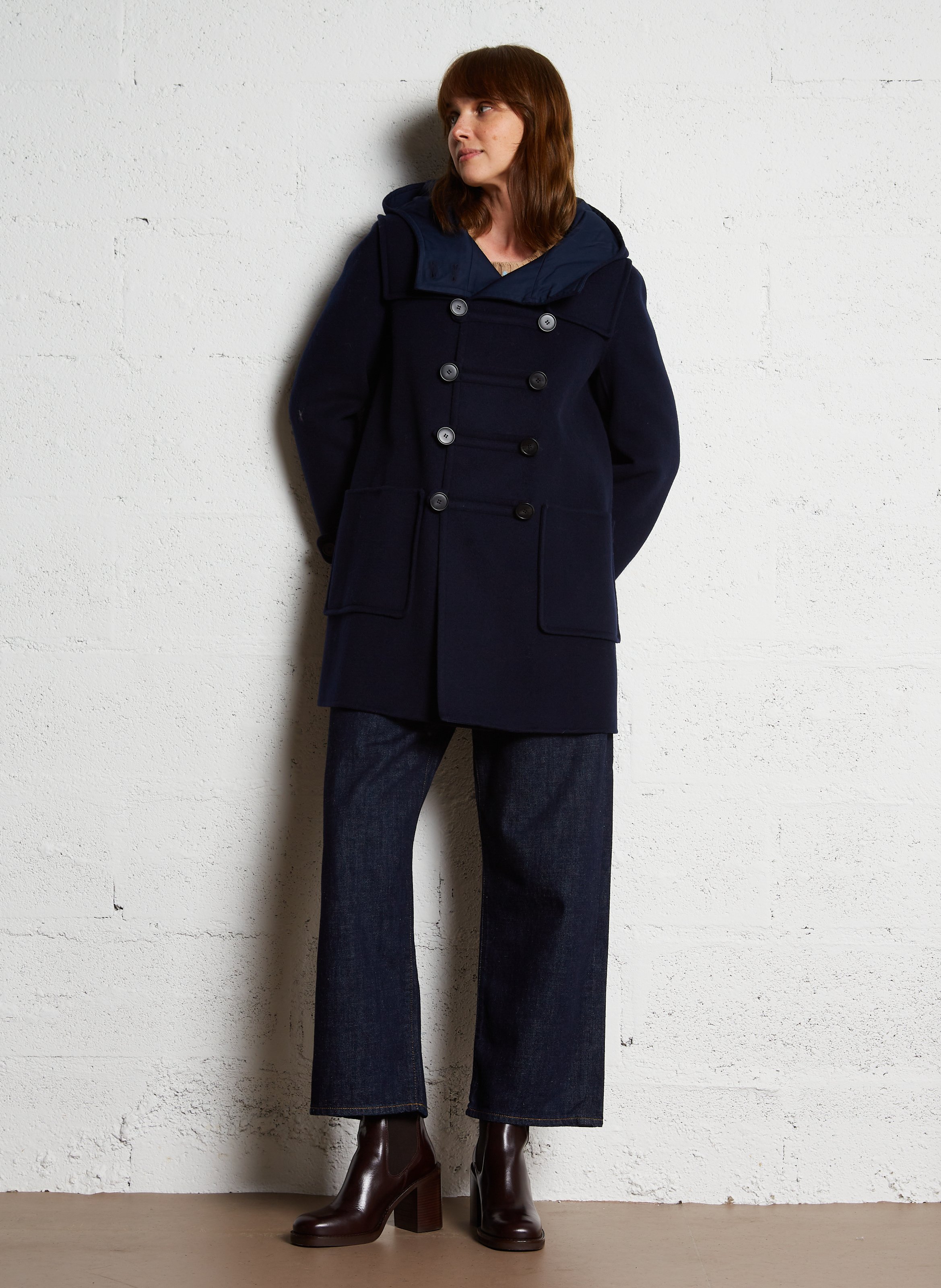 Wijde jeans met hoge taille BELLEROSE Jeans onbewerkt