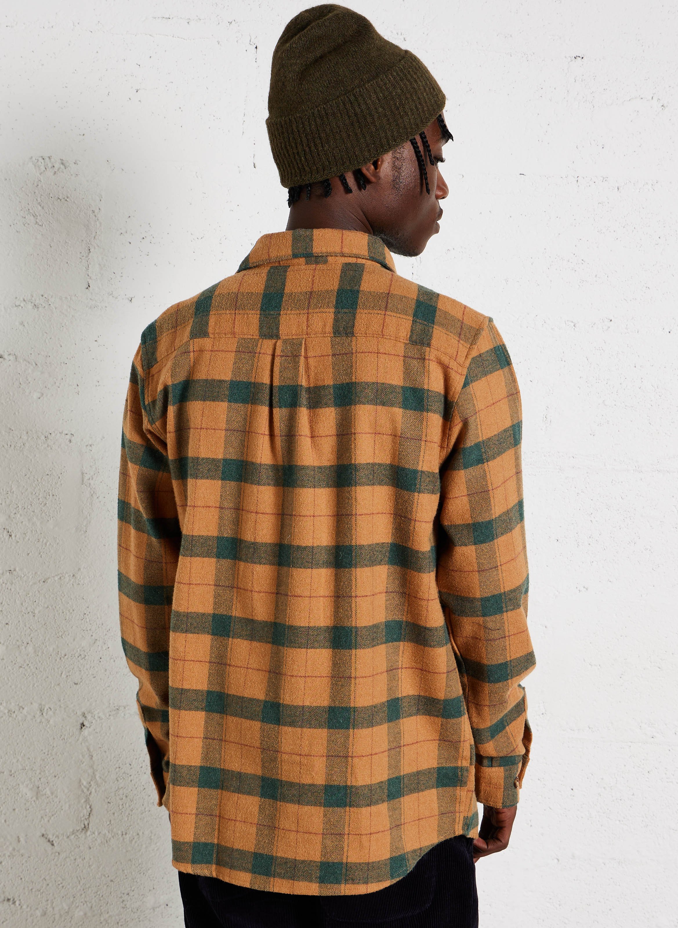 Regular geruite overshirt van katoen LES DEUX Veelkleurig