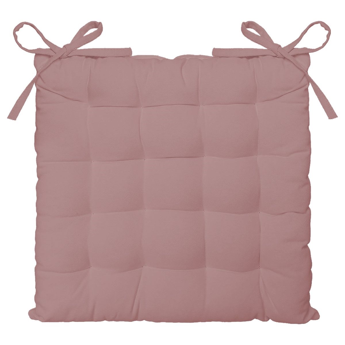 Solid color cotton gauze chair pad TODAY LINGE DE MAISON Pink