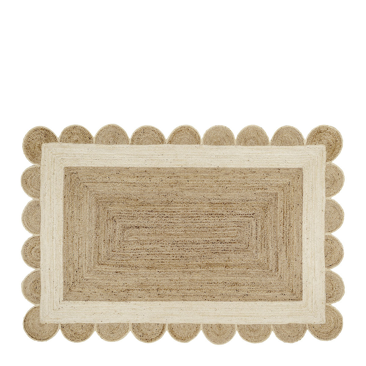 Enola jute rug BLANC D'IVOIRE Beige