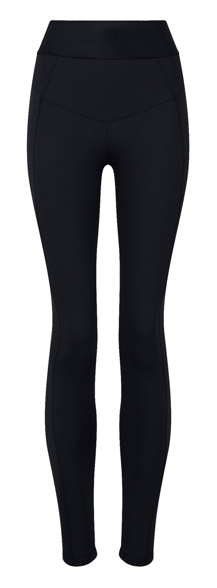 Geribbelde slim fit legging REPETTO Zwart