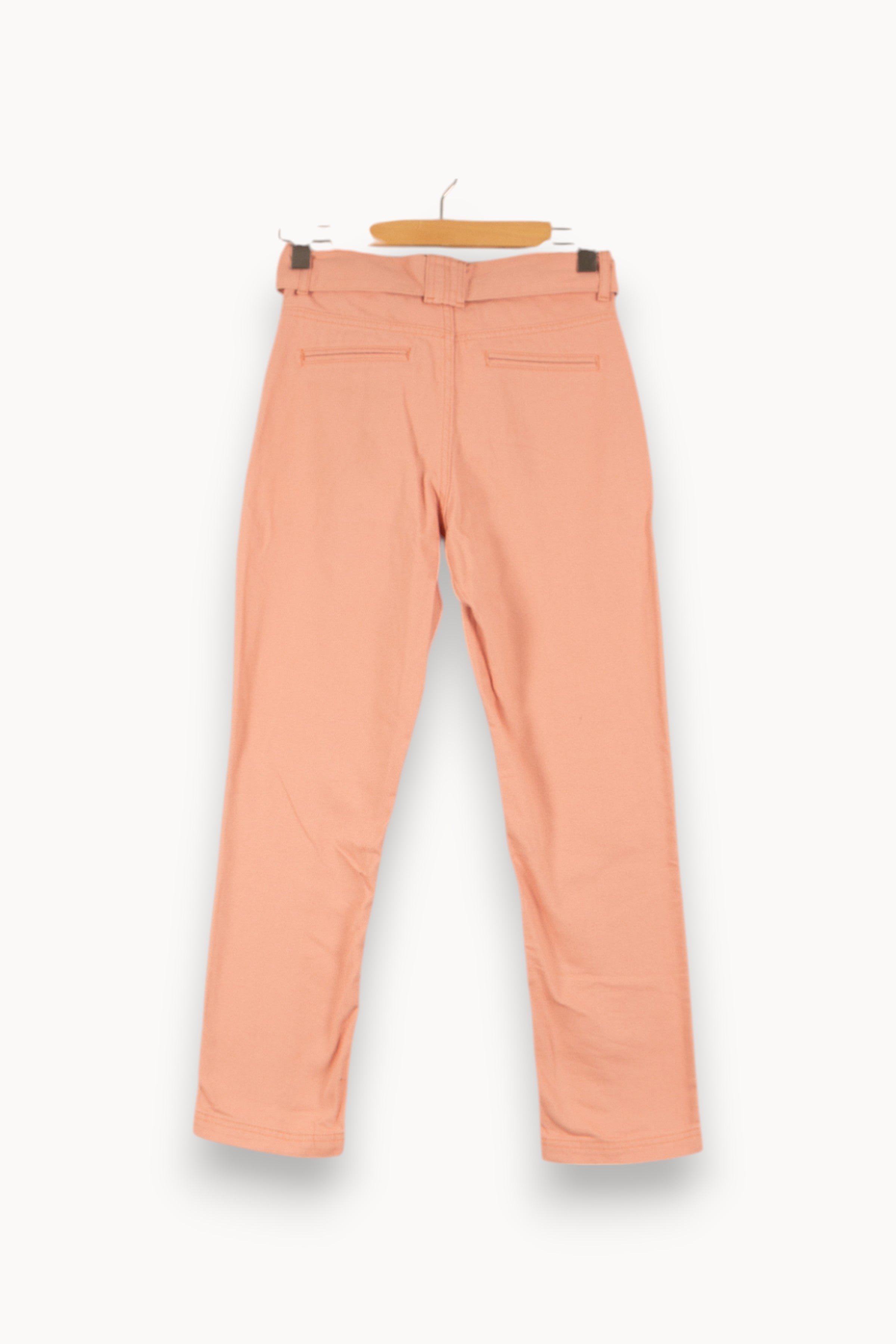 Cropped slim jeans with studs MAISON STELLA & SUZIE - Seconde main Pink
