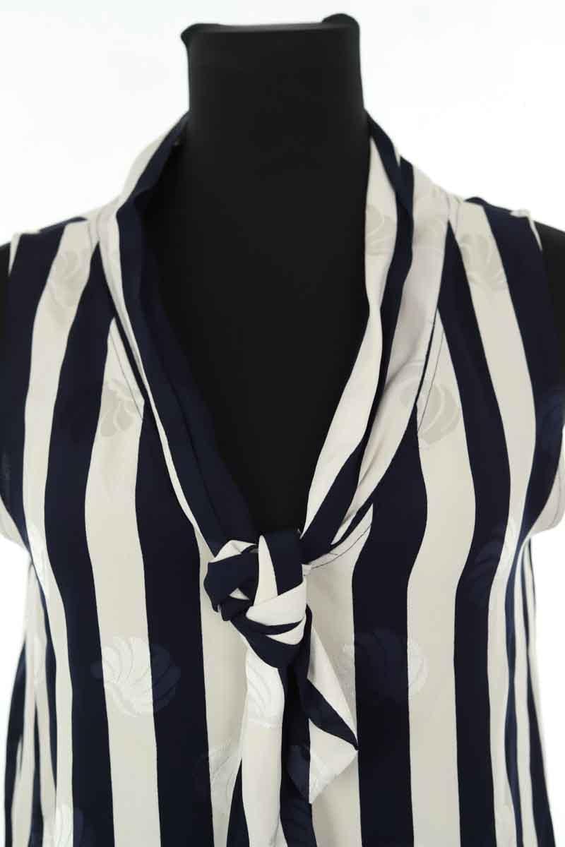 Azawood sleeveless top TARA JARMON - Seconde Main Blue