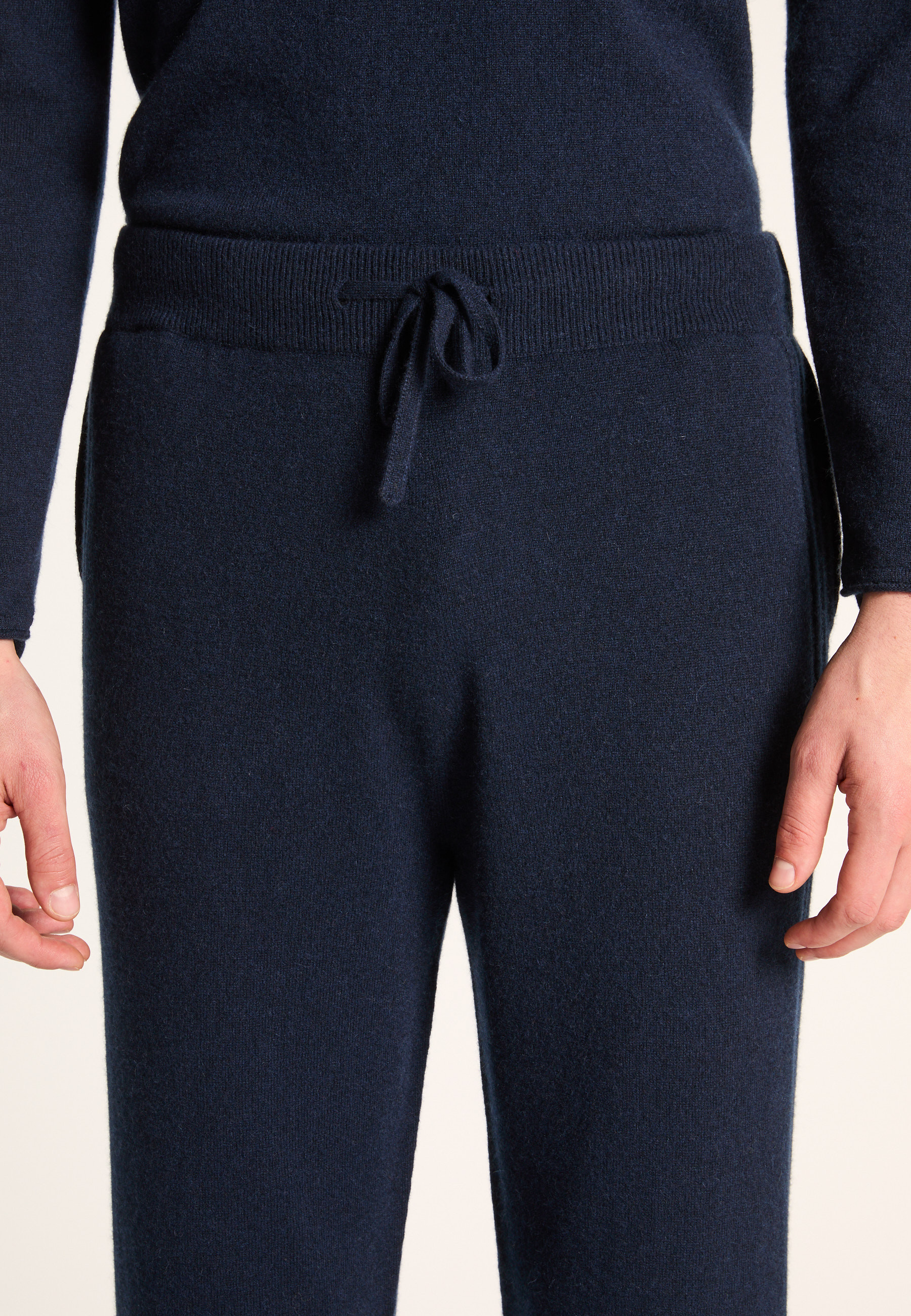 Cashmere pants MAISON MONTAGUT Blue
