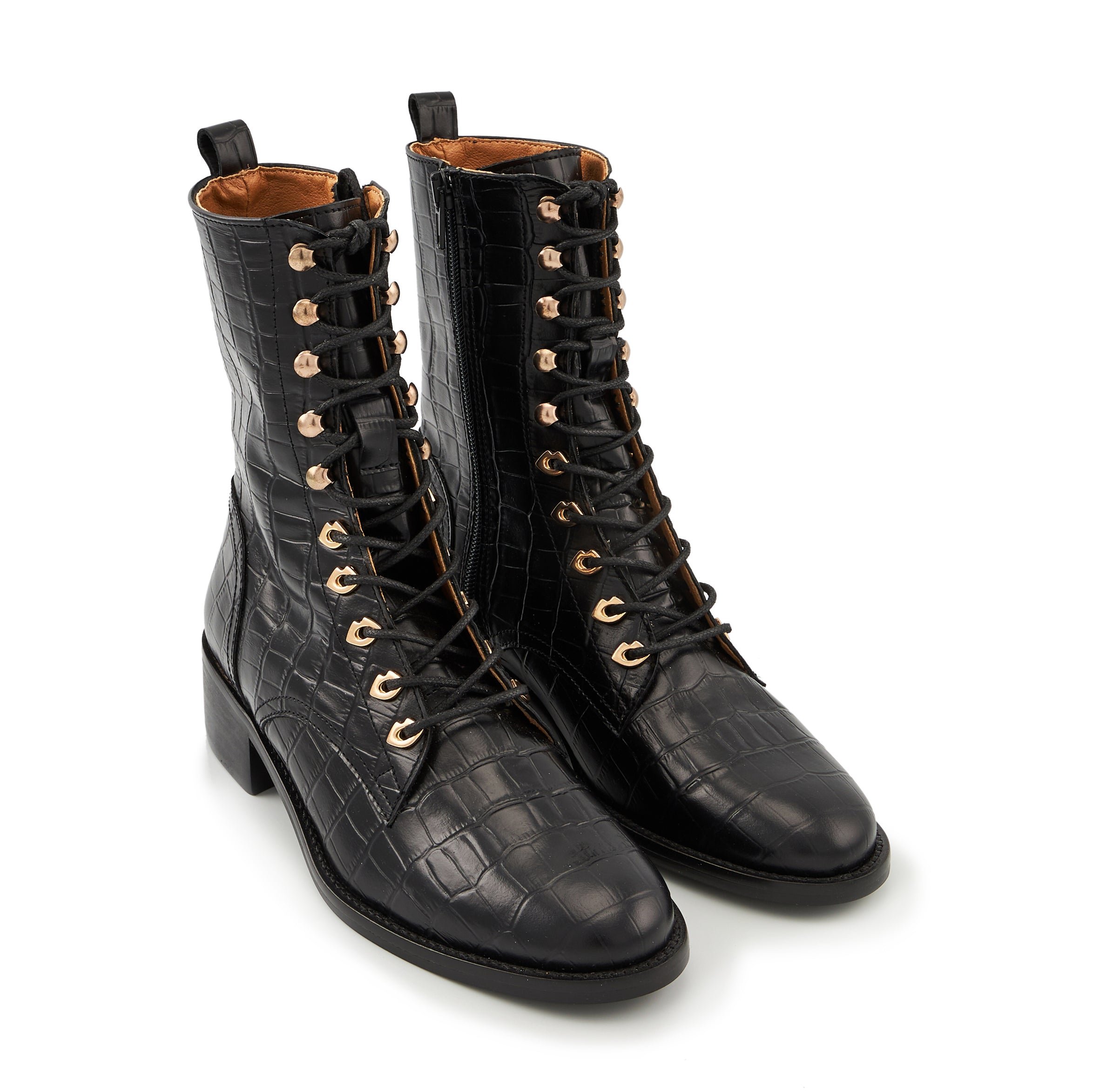 Janis leather look BONS BAISERS PARIS Black