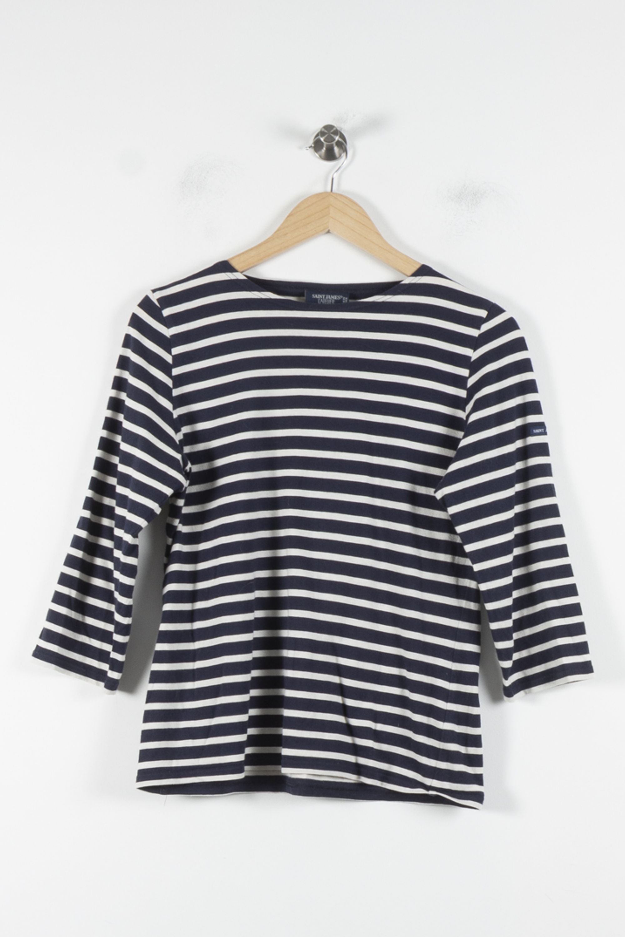 Tommy Badge T-shirt SAINT JAMES - Seconde Main Multicolored