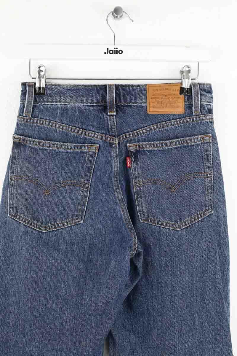 Cropped slim jeans with studs LEVI'S - Seconde main Blue