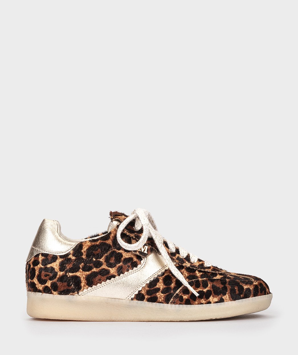 Sport sneakers in leopard print fabric PEDRO MIRALLES Brown