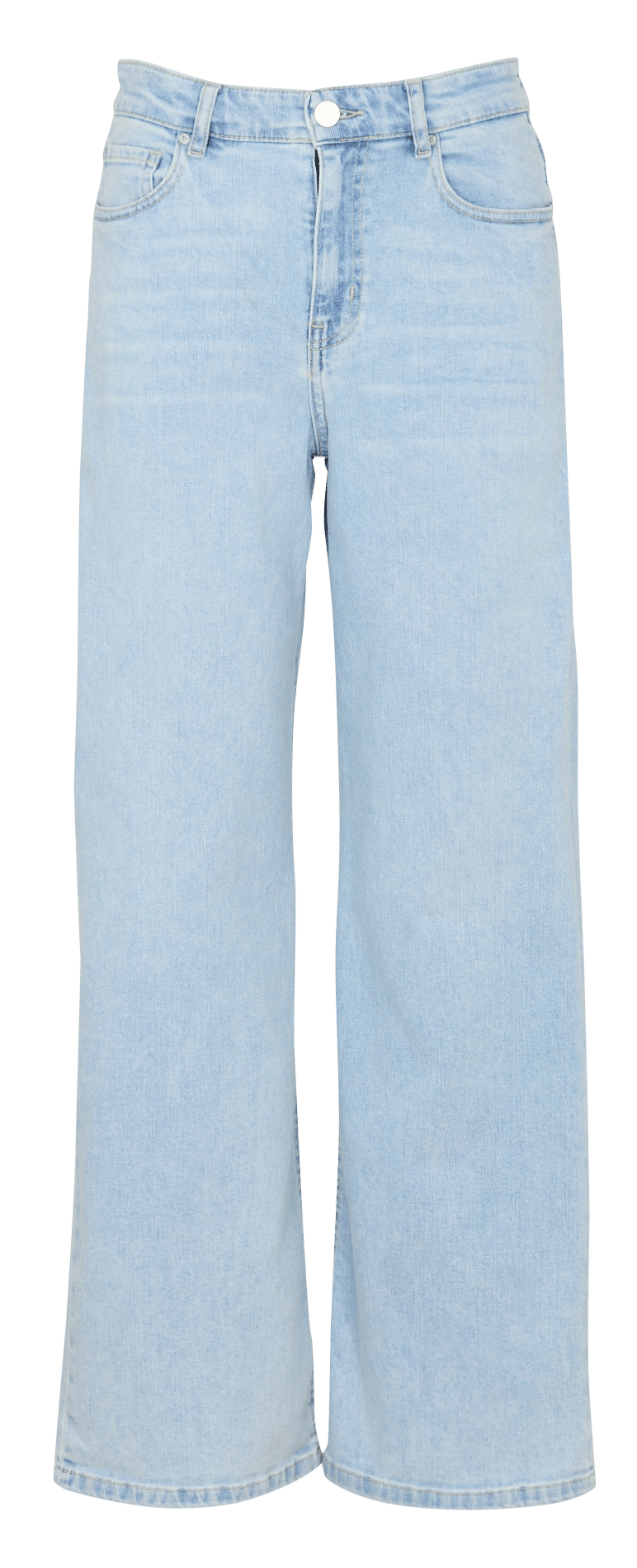 Wijde jeans - katoenblend SUD EXPRESS Blauw