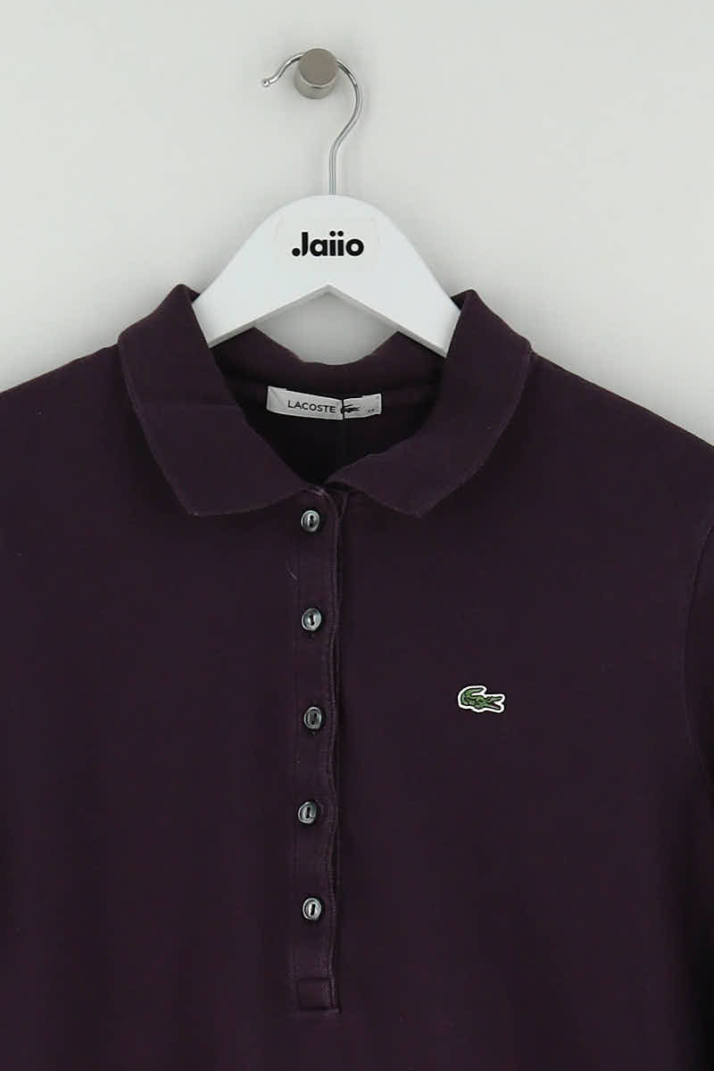 Polo shirt LACOSTE - SECONDE MAIN Purple