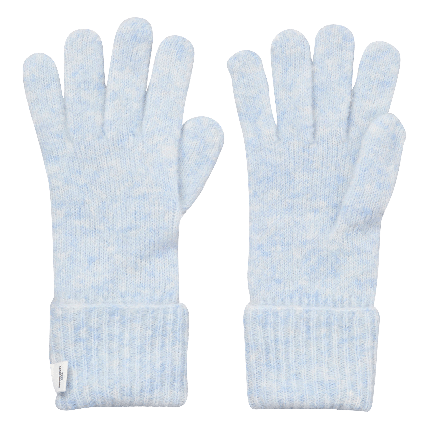 Gants unis en laine mélangée BECKSONDERGAARD