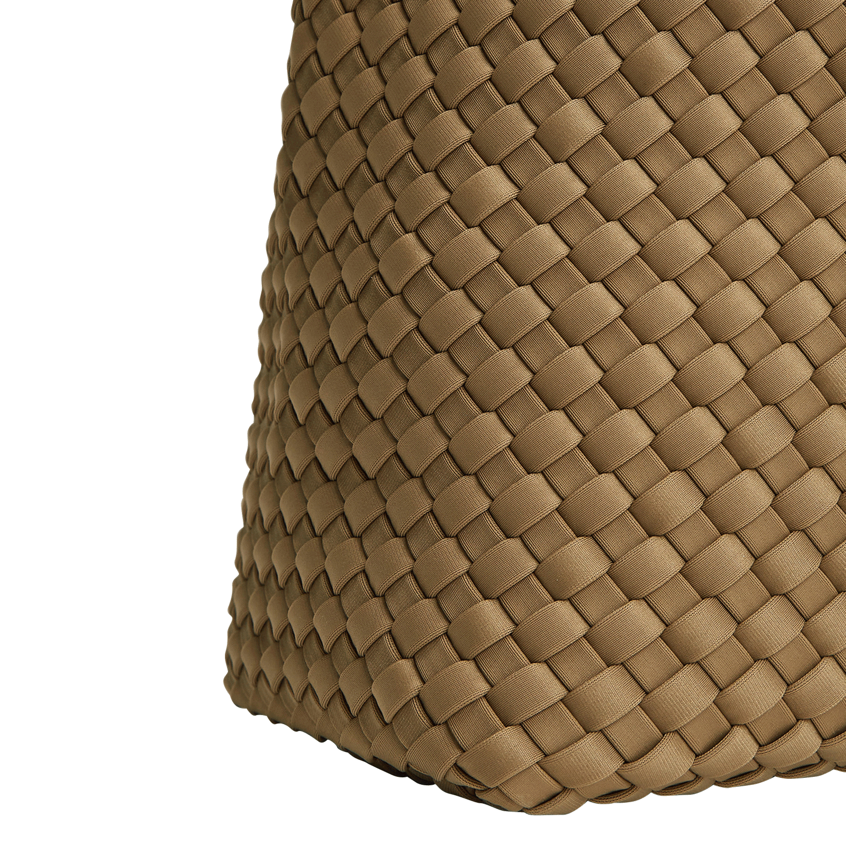 Geflochtene Handtasche MARREA Beige