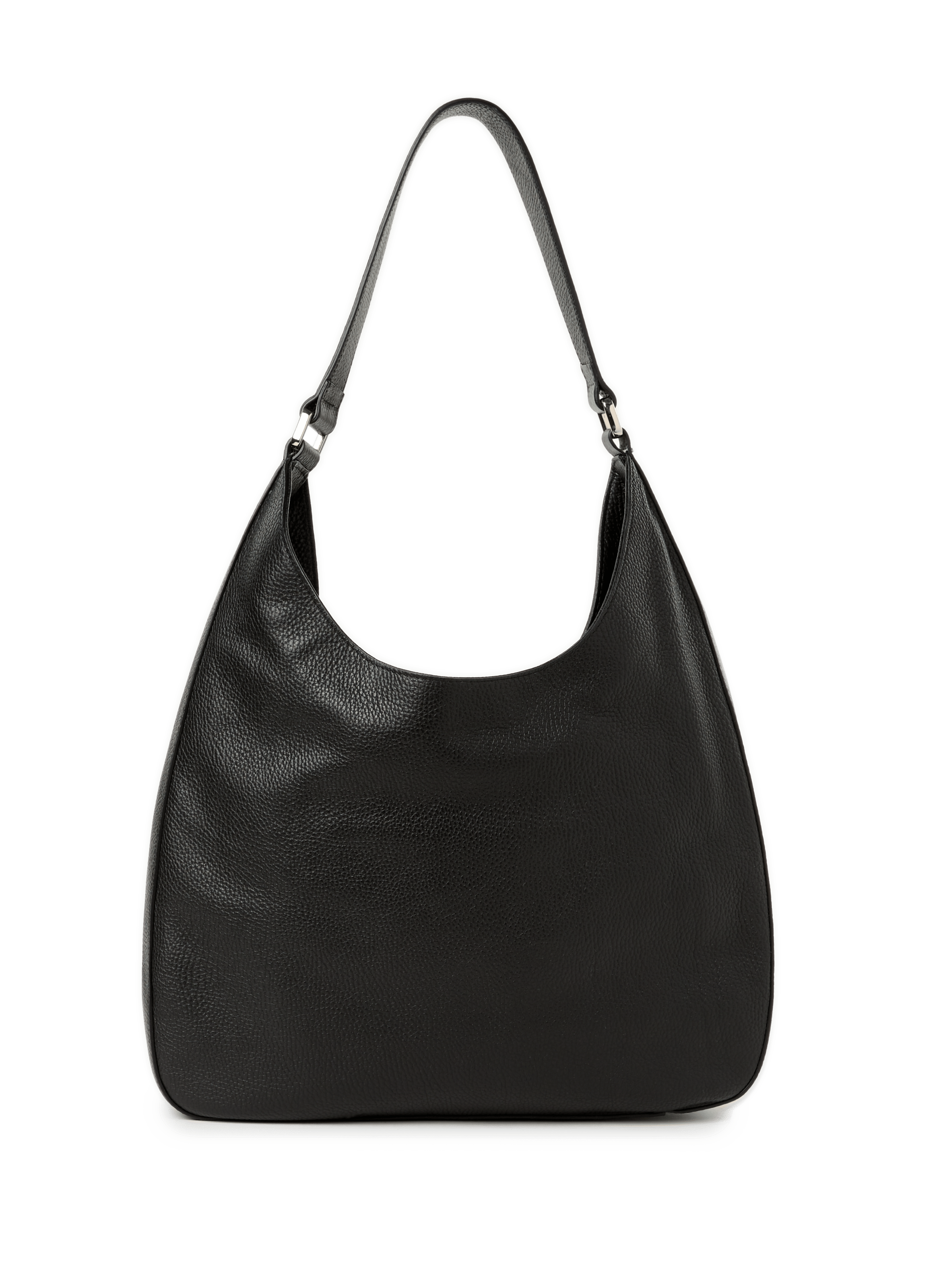 Gustin leather handbag. SAISON 1865 Black