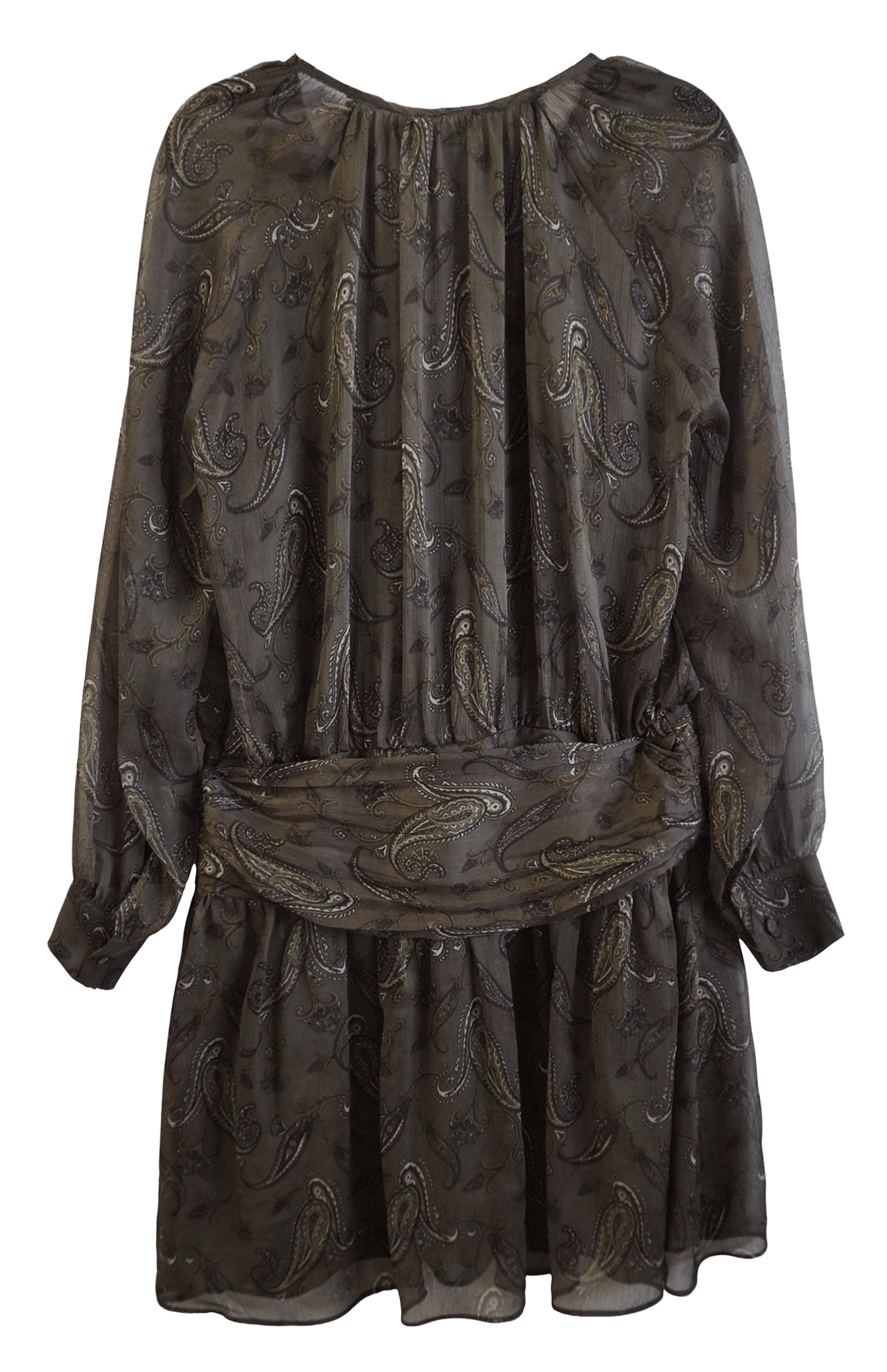 Robe courte imprimée IKKS Kaki
